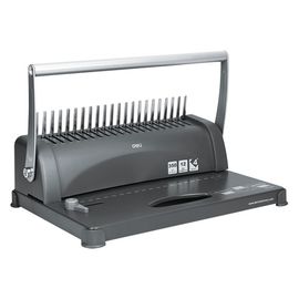  Переплетчик Deli E3871 A4/перф.12л.сшив/макс.350л./пластик.пруж. 