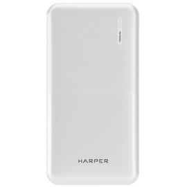  Аккумулятор внешний резервный HARPER PB-10011 10000mAh (белый) 