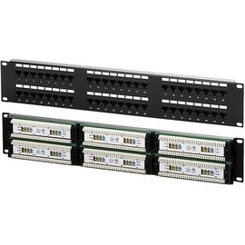  Патч-панель Lanmaster NM-PPU48C 19" 2U 48xRJ45 кат.5e UTP 