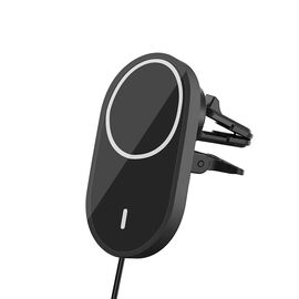  Держатель автомобильный с беспроводной зарядкой - CarWC02 15W (black) 
