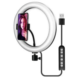  Кольцевая лампа - MJ33 RGB, 33 см 