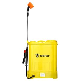  Опрыскиватель Deko DKSP12 желтый (065-0951) 