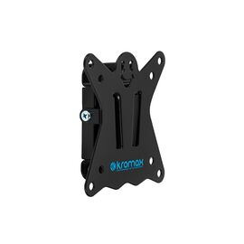  10"-32" Кронштейн Kromax CASPER-100 Фиксированный Чёрный  Нагрузка до 25кг Отступ от стены: 21мм 