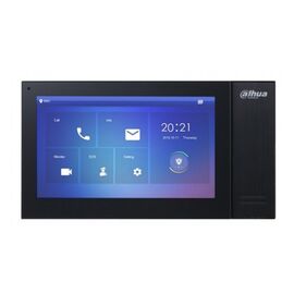  Видеодомофон Dahua DH-VTH2421FB-P черный 
