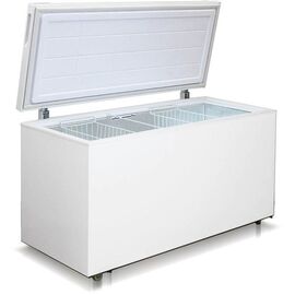  Морозильный ларь Бирюса 455KX белый, ВхШхГ: 81.5х150х68см, полезн объем 410л, 21кг/сут, класс B, климат класс N, 45дБ, 2 корзины 