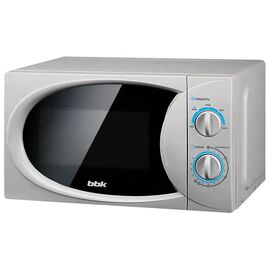  Микроволновая Печь BBK 20MWS-714M/S 20 л, 700 Вт., серебристый, механическое управление 