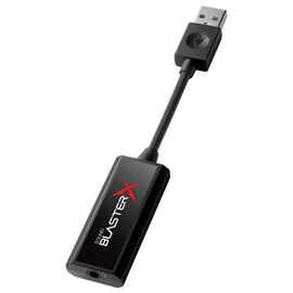  Звуковая карта CREATIVE Sound BlasterX G1, Black, Retail (USB3.0, 7.1Ch, AP: BlasterX Acoustic Engine Pro, ЦАП: 24bit/96kHz, усилитель для наушников до 300 Ом) (70SB171000000) 