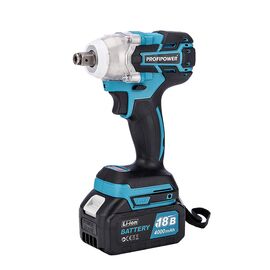  Гайковерт аккумуляторный PROFIPOWER MKDTW-18V (E0081) 