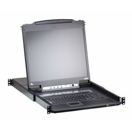 KVM-переключатель Aten CL5708IM-ATA-RG IP W/LCD 8port 17" VGA 