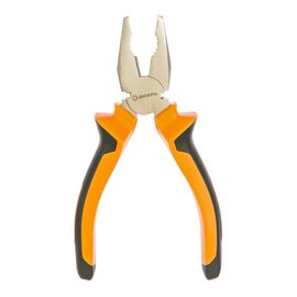  Плоскогубцы Вихрь 160мм никелированные,двухкомпонентные рукоятки (73/6/3/6) 
