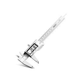  Штангенциркуль электронный Deli DL91150 150мм, метрическая/дюймовая конвертация, нержавеющая сталь, 3 кнопочное управление, светодиодный дисплей, 1,5 