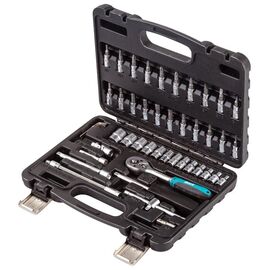  Набор инструментов Bort BTK-46 46 предметов (жесткий кейс) 