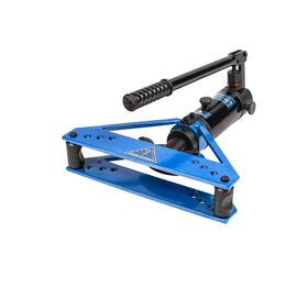  Трубогиб гидравлический горизонтальный STELS , 6т,  башмаки 1/2 –1 , в металлическом кейсе/ 18146 