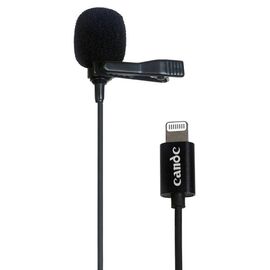  Микрофон CANDC DC-C10, петличный, Lightning, 6 м, черный 