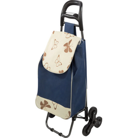  Тележка с сумкой А204 Бабочки, 30 кг, колесо комб. (3 шт*88 мм)Тележка с сумкой А204 Бабочки, 30 кг, колесо комб. (3 шт*88 мм) 