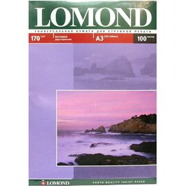  Фотобумага Lomond 0102012 A3/170г/м2/100л./белый матовое/матовое для струйной печати 