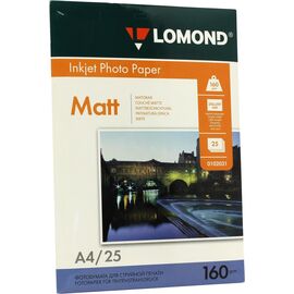  Фотобумага Lomond 0102031 A4/160г/м2/25л./белый матовое для струйной печати 