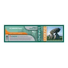  Бумага Lomond 1202081 24"(A1) 610мм-30м/140г/м2/белый матовое 