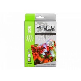  Фотобумага Cactus CS-GA6230100 10x15/230г/м2/100л/белый глянцевое для струйной печати 