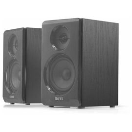  Акустика 2.0 EDIFIER R33BT black 4 динамика на обе колонки. Выходная мощность: 10 Вт. Bluetooth 5.0 