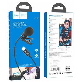  Микрофон для мобильного устройства HOCO L14 Type-C Lavalier microphone (черный) 