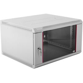  Монтажное оборудование ЦМО! Шкаф телеком. настенный разборный 9U (600х520) дверь стекло (ШРН-Э-9.500) (1 коробка) 