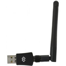  Сетевой адаптер Digma (DWA-N300E) N300/USB 2.0/WiFi (ант.внеш.съем) 1ант. 