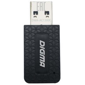  Сетевой адаптер Digma (DWA-AC1300C) AC1300/USB 3.0/WiFi (ант.внутр.) 1ант. 