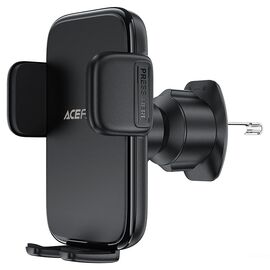  Автомобильный держатель ACEFAST D27 press type car holder for air vent, black 