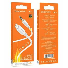  Дата-кабель BOROFONE BL18 iP silicone digital audio conversion cable (белый) 