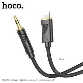  Аудио-адаптер HOCO UPA30 Friend digital audio conversion cable iP (черный) 