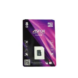  Карта памяти Aspor microSDHC 8GB Class10 UHS-I нс 