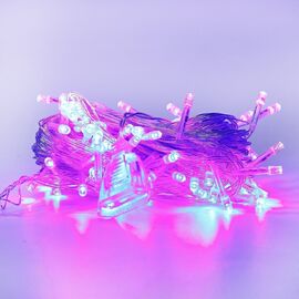  Гирлянда внутренняя нить 8 метров, 80 диодов, синий 