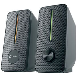  Колонки OKLICK OK-120 2.0 черный 8Вт 
