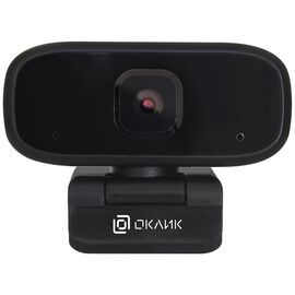  Web-камера Оклик OK-C015HD черный 1Mpix (1280x720) USB2.0 с микрофоном 