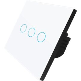  Умный выключатель Digma DiSwitch 3p (DSW3P) 3-хкл. универсальный белый 