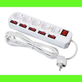  Сетевой фильтр Buro 500SH-3-SW-W 3м (5 розеток) белый 
