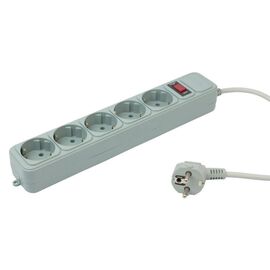  Сетевой фильтр PC Pet AP01006-1.8-G 1.8м (5 розеток) серый 