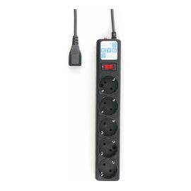  Сетевой фильтр Power Cube SPG5-С2 1,9 м, 5 розеток, 10А/2,2кВт, black 