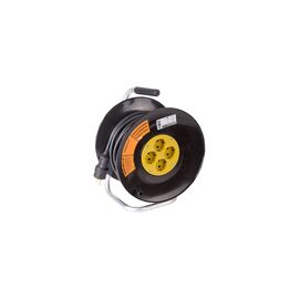  Удлинитель силовой PROconnect Professional 11-7615 3x2.5кв.мм 4розет. 50м ПВС 16A катушка черный 