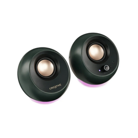  Колонки Creative Pebble Pro 2.0 (51MF1710AA000) черный/темно-зеленый 