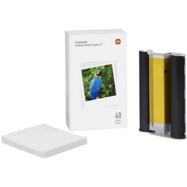 Бумага для фотопринтера Xiaomi Instant Photo Paper 3" BHR6756GL (40 Sheets) 