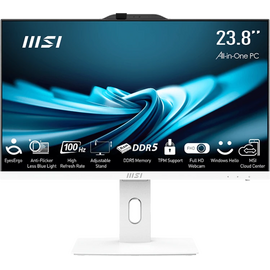  Моноблок MSI Pro AP242P 14M-669XRU (9S6-AE0622-841) 23.8" Full HD i3 14100 (3.5) 8Gb SSD512Gb UHDG 730 noOS GbitEth 120W клавиатура мышь белый 