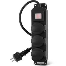  Сетевой фильтр Buro 300MDP-3-B 3м (3 розетки) черный (коробка) 