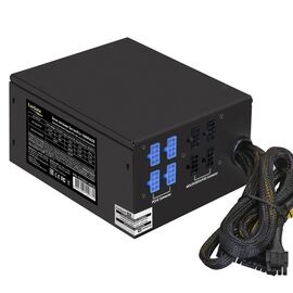  Блок питания ExeGate ServerPRO-1000RADS EX292214RUS 1000W (ATX, for 3U+ cases, APFC, КПД 82 (80 Plus), 14cm fan, 24pin, 2(4+4)pin, PCIe, 5xSATA 