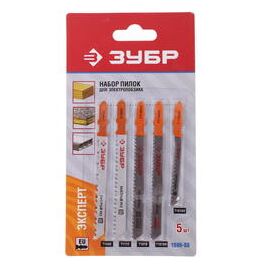  Набор пилок по дереву Зубр 1595-S5 5пред. (лобзики) 