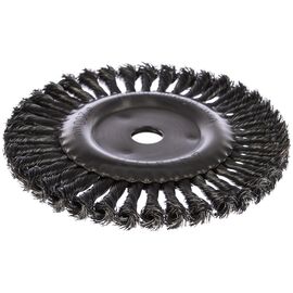  Щетка дисковая для УШМ STAYER Master 35120-200, плетенные пучки проволоки 0,5мм, 200мм/22мм 