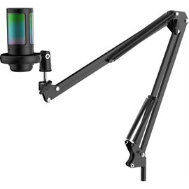  Микрофон DEFENDER Space GMC 550 USB, RGB, стойка, провод 1.8 м, 64655 