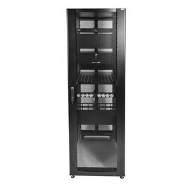  Шкаф серверный ЦМО ШТК-СП-48.6.10-48АА-9005 48U 600x1000мм пер.дв.перфор. 4 бок.пан. 1350кг черный 