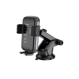  Автодержатель Hoco H79 Vista push-type car holder (center console) black metal grey 